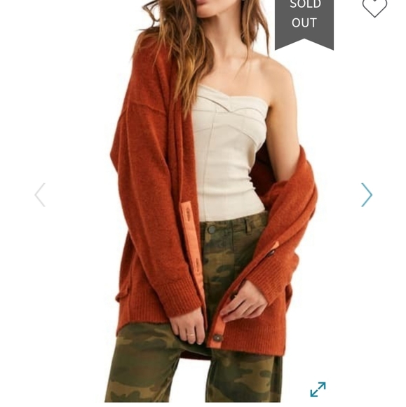 Free People Sweaters - NWT free people Eucalyptus cardigan
